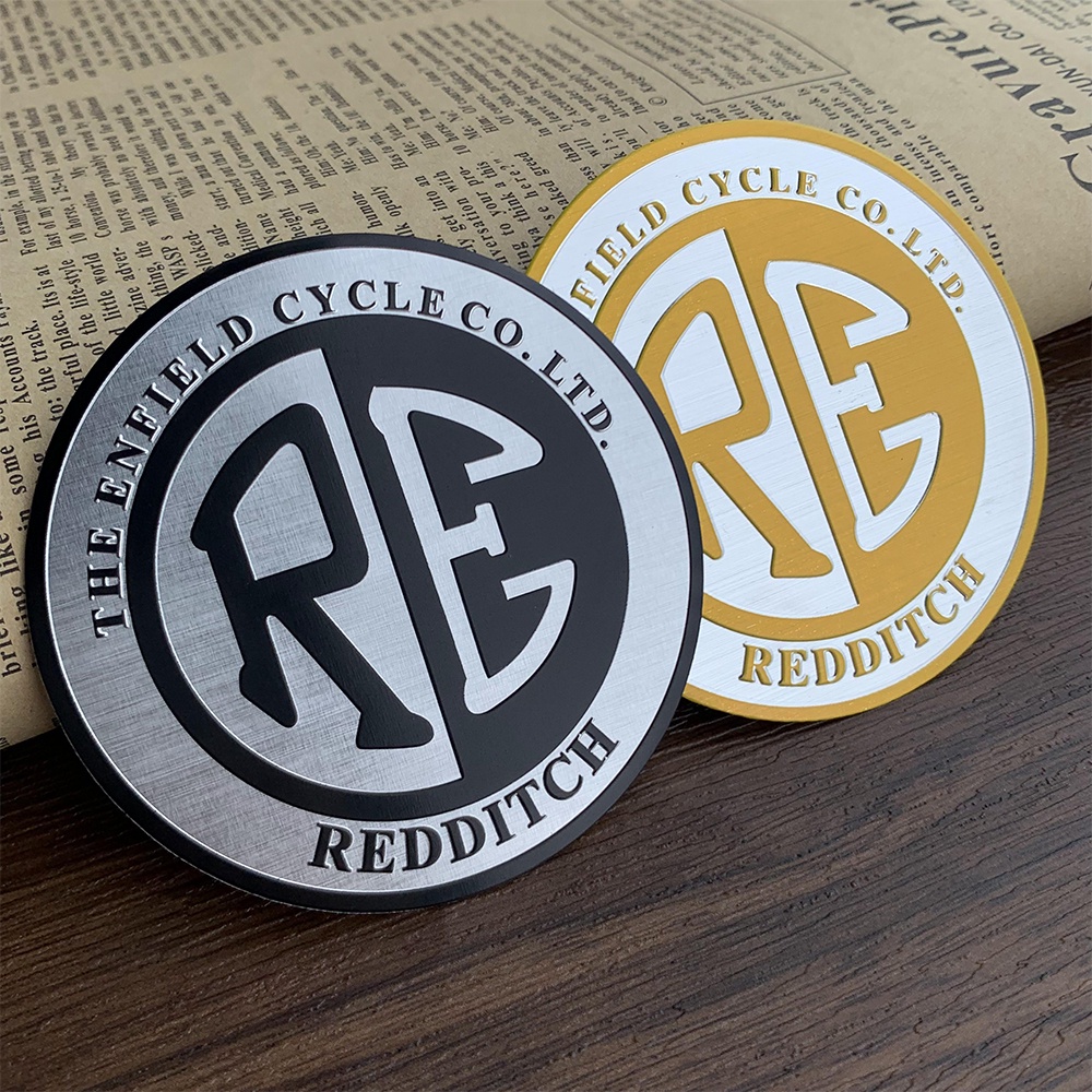 Đề Can & Nhãn Dán Trang Trí Xe Máy In Chữ be Royal Enfield Bằng Nhôm Tiêu Chuẩn TTqpee