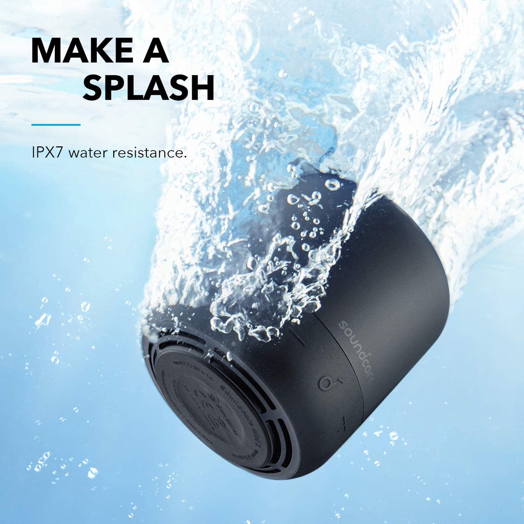 Loa Bluetooth Anker Soundcore Mini 3 Pro A3127 USB-C BassUp Chống Nước Cho Laptop