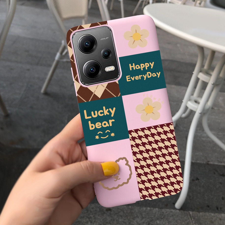 Ốp Điện Thoại Silicon Mềm Họa Tiết Da Báo / Phi Hành Gia Cho Xiaomi Poco X5 Pro 5G PocoX5 X5Pro 5G 2023