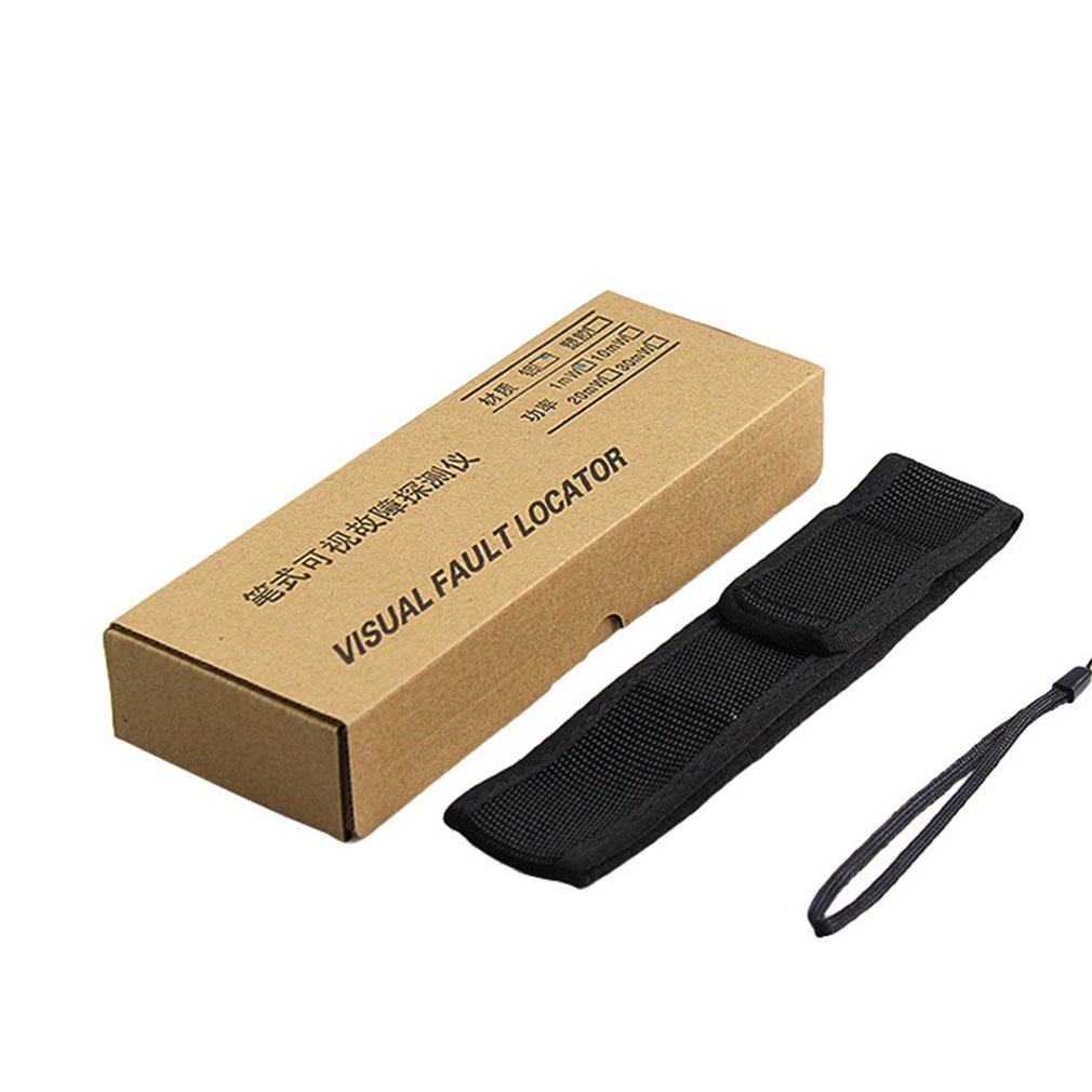 ✿vivi✿Red Laser Fiber Optic Visual Fault Locator Fiber Optic Test Pen 10MW 10KM