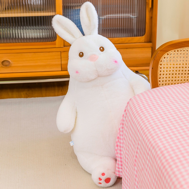 Thú Nhồi Bông Hình Con Thỏ Dễ Thương Cho Bé