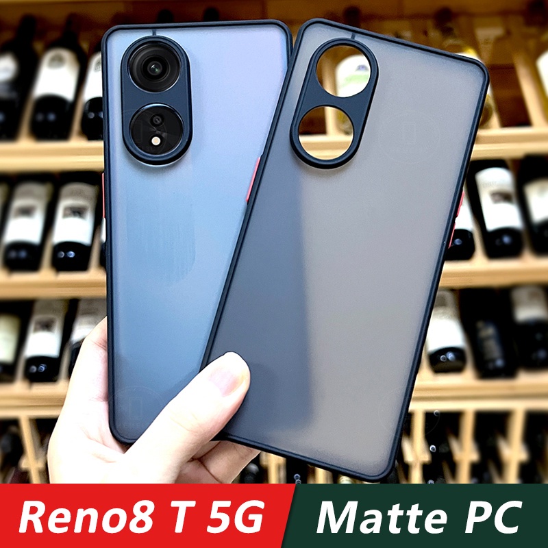 Ốp Điện Thoại PC Cứng Nhám Trong Mờ Cho OPPO Reno 8T Reno8 8 T Reno8T 5G