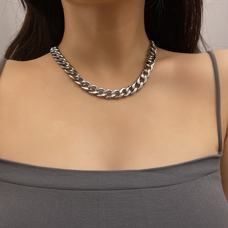 Vòng cổ Dày Phong Cách Cuba Thời Trang Cho Nam Và Nữ