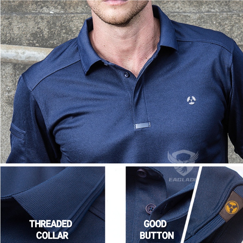 Áo thun EAGLADE ZG-SG058 phong cách thể thao nhanh khô thoáng khí thời trang dành cho nam cỡ S-2XL