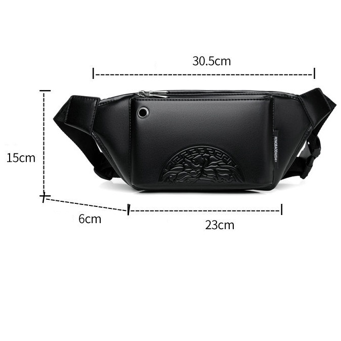 Túi Da pu Đeo Chéo Ngực Thời Trang Cho Nam fna339