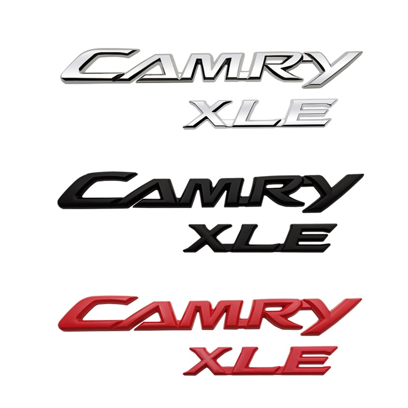 Nhãn Dán Kim Loại Trang Trí Thân Xe Hơi Toyota Camry Xe Hơi Thể Thao TRD