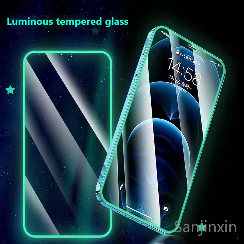 Set 2 Kính Cường Lực Dạ Quang Cho Samsung A04 / 14 / 50 / 50S / 30S / 10S / 10 / 20 / 20S / 30 / 70 / 71 / 53 / 72 / 73 / 33 / 13 / 23