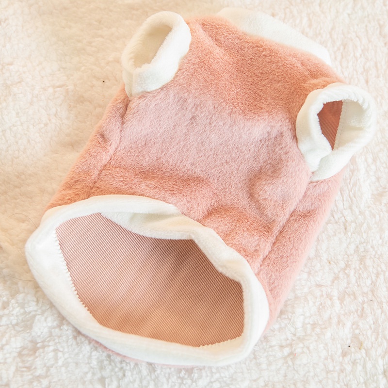 Áo Khoác Lông Mềm Giữ Ấm Mùa Thu Đông Dành Cho Mèo Dễ Thương