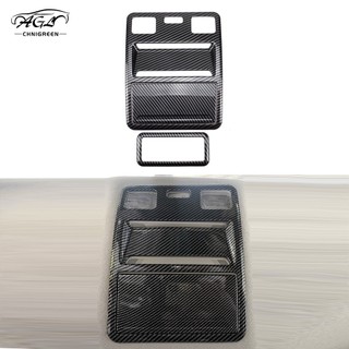 Abs sợi carbon màu hoặc đỏ đèn đọc sách khung viền trang trí nội thất cho xe ford ranger xl xlt xls wildtrak 2023