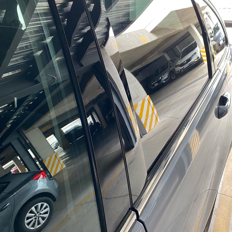 Mới Bộ 8 Miếng Dán Trang Trí Cửa Sổ Xe Hơi BMW X1 F48 2016-2022 E84 2010-2015