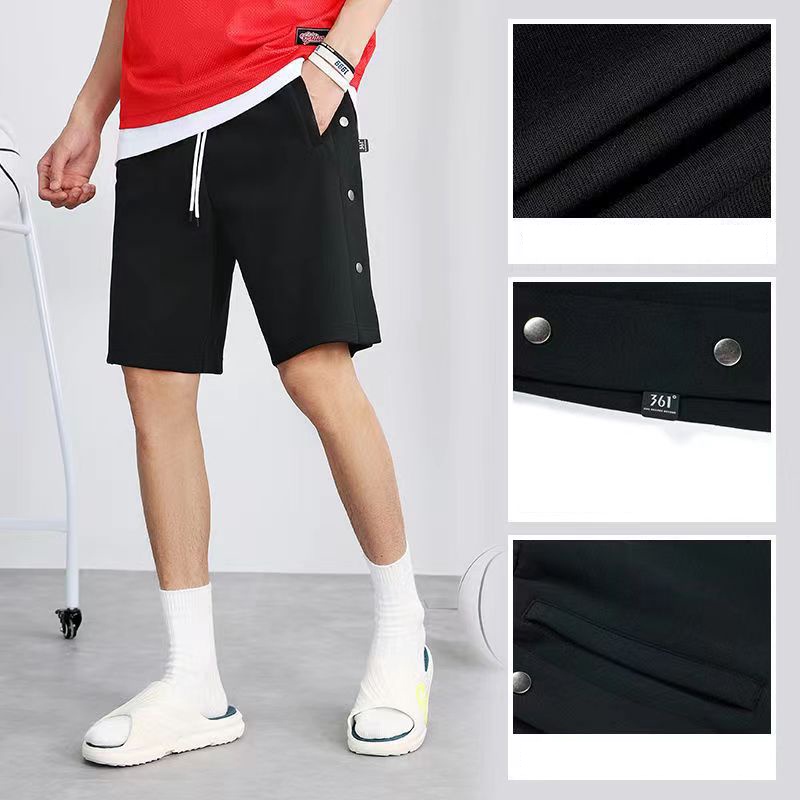 Quần Short Thể Thao Dệt Kim Dáng Rộng Thoáng Khí Xoay 361 Độ Thời Trang Cho Nam 652219718