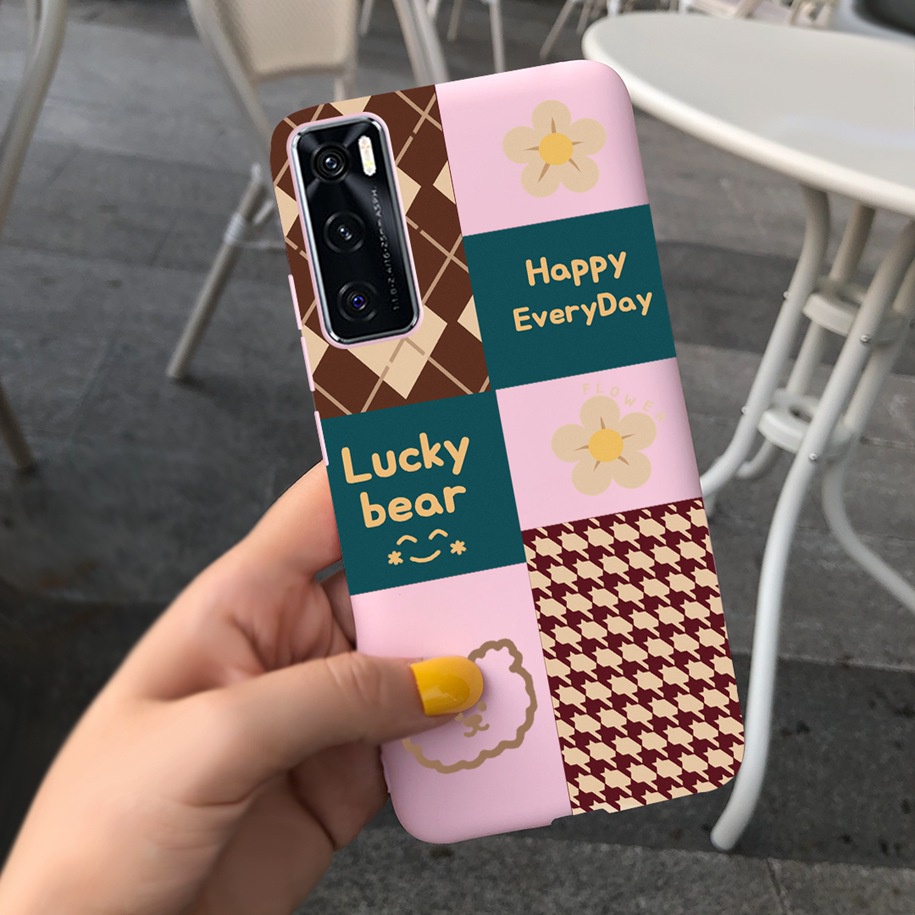 Ốp Điện Thoại Silicone Mềm Màu Kẹo Thời Trang Cho Vivo V20 2021 V2040 V2043 V20SE V 20 SE V2022 V2023 V20SE V 20