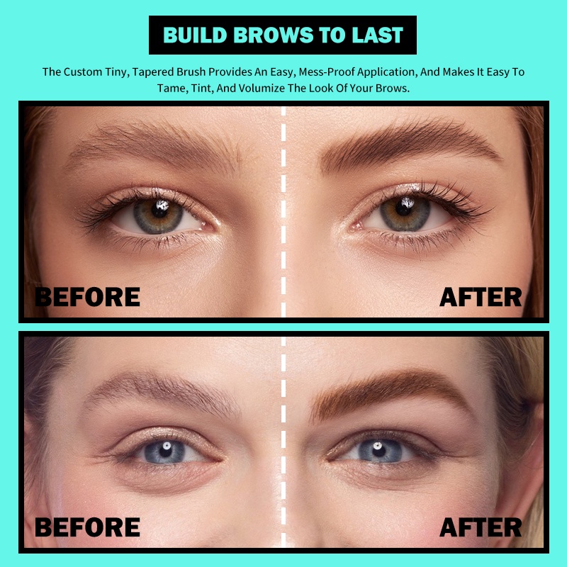 Gel Nhuộm Lông Mày Không Thấm Nước Lâu Trôi 4 Màu Tùy Chọn