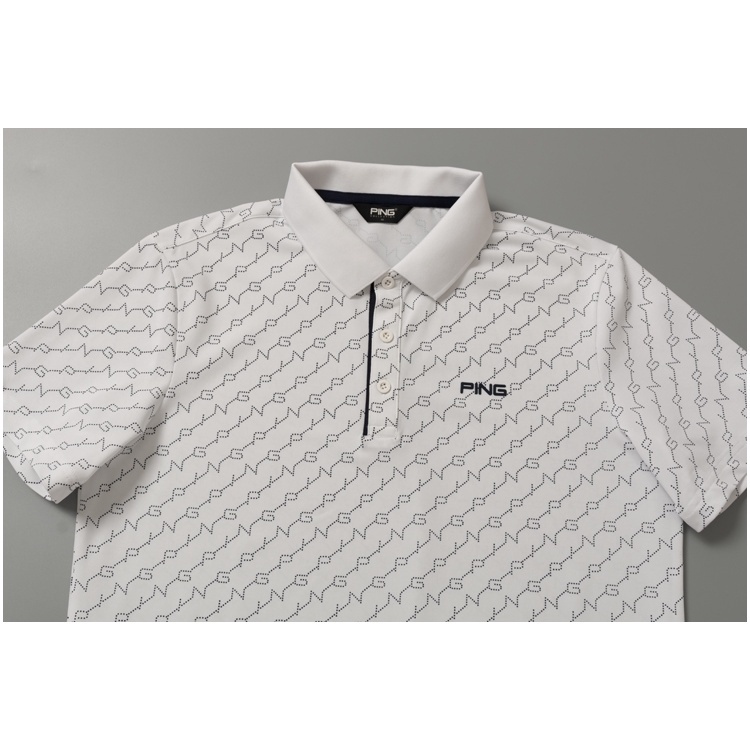 Áo Thun Đánh GOLF Tay Ngắn In Chữ Phong Cách Hàn Quốc Mới 2023