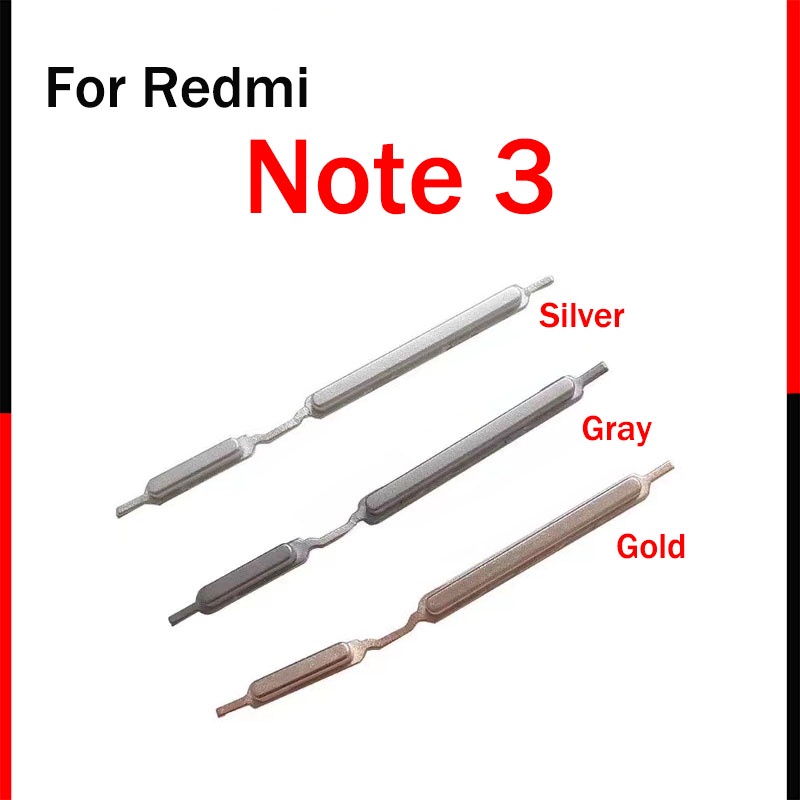 Nút Nguồn Và Nút Âm Lượng Thay Thế Chuyên Dụng Cho Xiaomi Redmi Note 3 4 4A 4X
