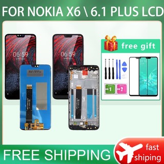 Màn hình hiển thị thay thế cho nokia x6 / nokia 6.1 plus ta-1083 ta-1099 ta-1103 ta-1083