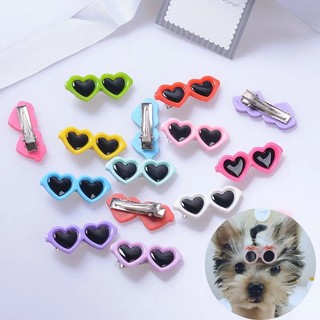 Kẹp Lông Hình Mắt Kính 3cm Cho Thú Cưng