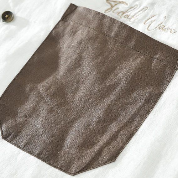 Áo Sơ Mi Vải Lanh Mỏng Dáng Rộng Tay Ngắn Màu Sắc Khóa Cài Kiểu Nhật Bản Thời Trang Mùa Hè Cho Nam