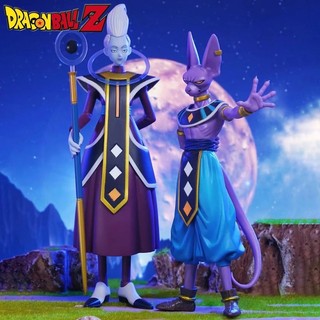 Mô hình nhân vật gods of destruction dxf whis beerus trong dragon ball z bằng pvc