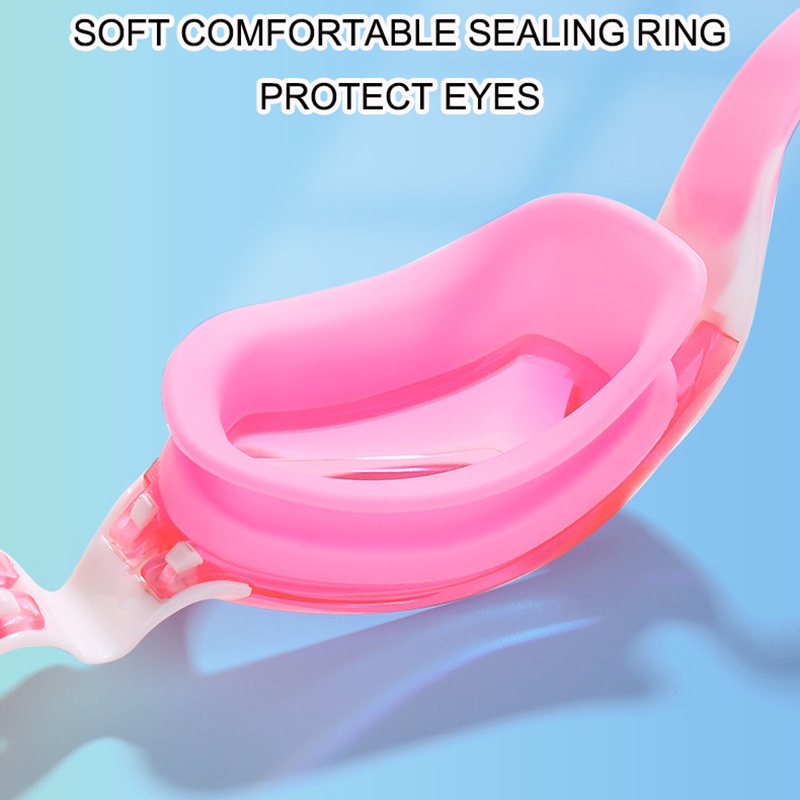 Kính Bơi HD Chống Tia UV / Sương Mù / Nước Kèm Nút Bịt Tai Chuyên Nghiệp Cho Bé Winmax