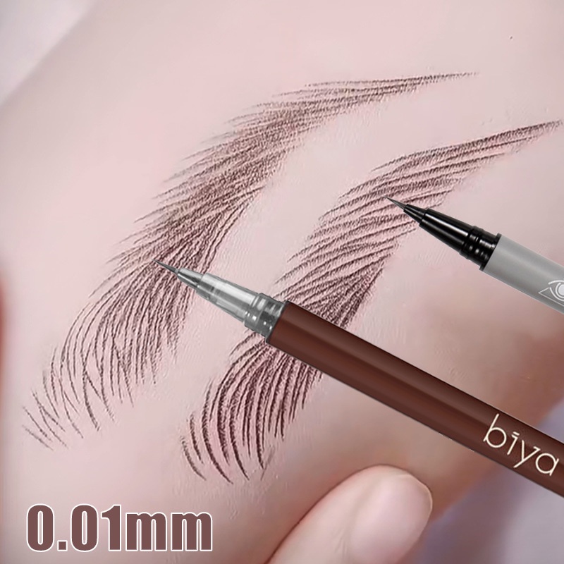 Bút Kẻ Lông Mày Dạng Lỏng 0.01mm Chống Thấm Nước Và Mồ Hôi Lâu Trôi Trang Điểm Chuyên Nghiệp