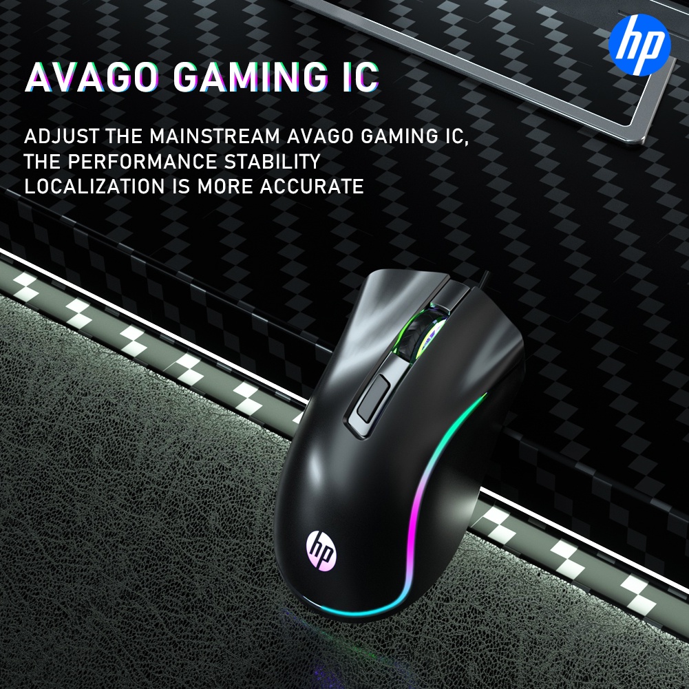 Chuột Gaming HP G100 Quang HọC Có Dây, 1600DPI NhiềU MàU