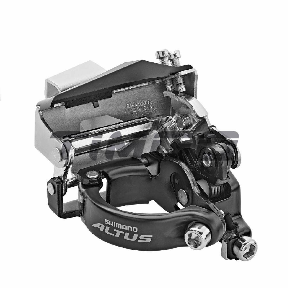 Bộ Đề Trước Và Sau Xe Đạp Shimano Altus FD-M315 MTB 2X7 / 8 34.9mm / 31.8mm