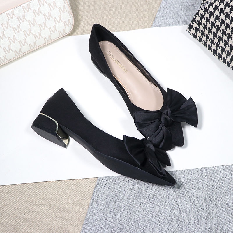 Giày Cao Gót Mũi Nhọn Thời Trang Mới 2023 Cho Nữ Size 33-42