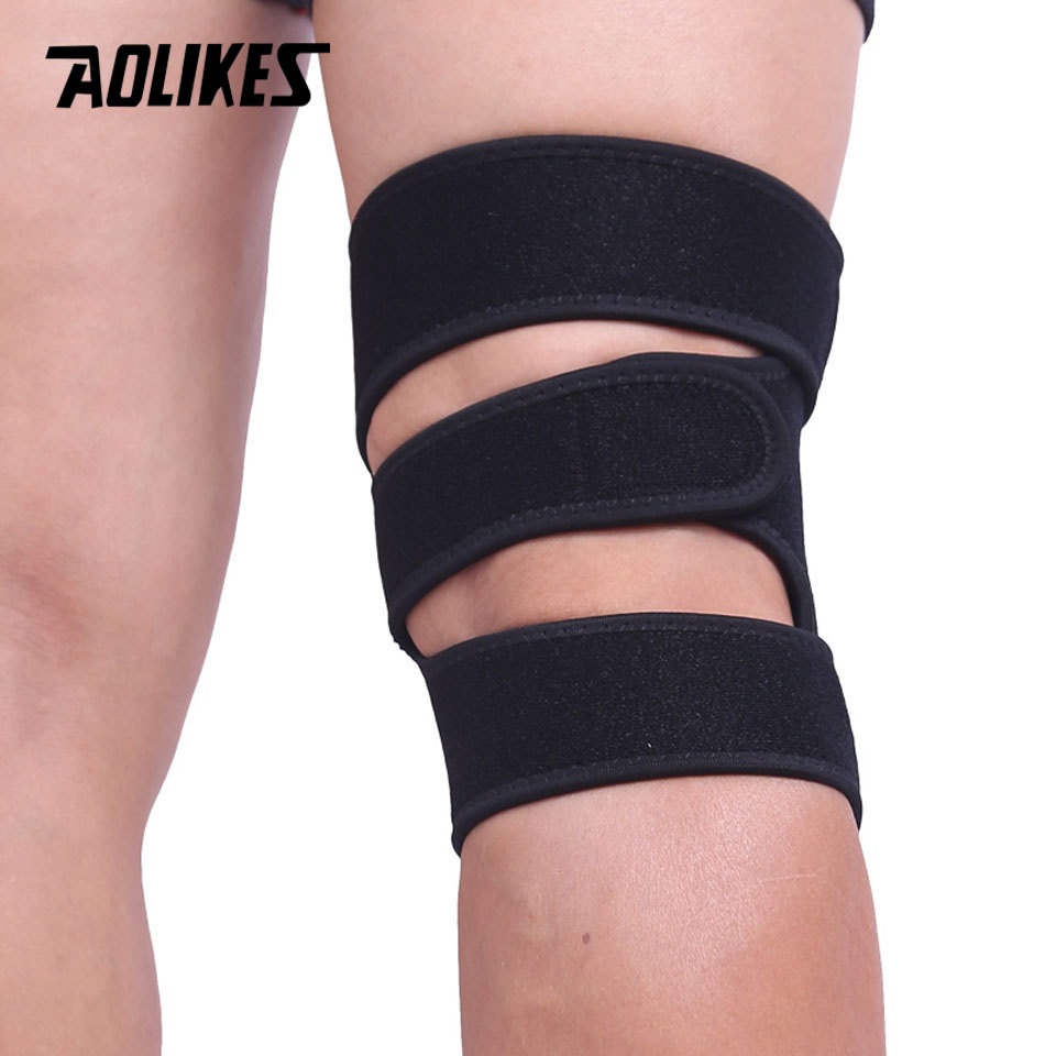 Đai hở quấn đầu gối AOLIKES Neoprene S7 hỗ trợ bảo vệ an toàn trong các hoạt động leo núi