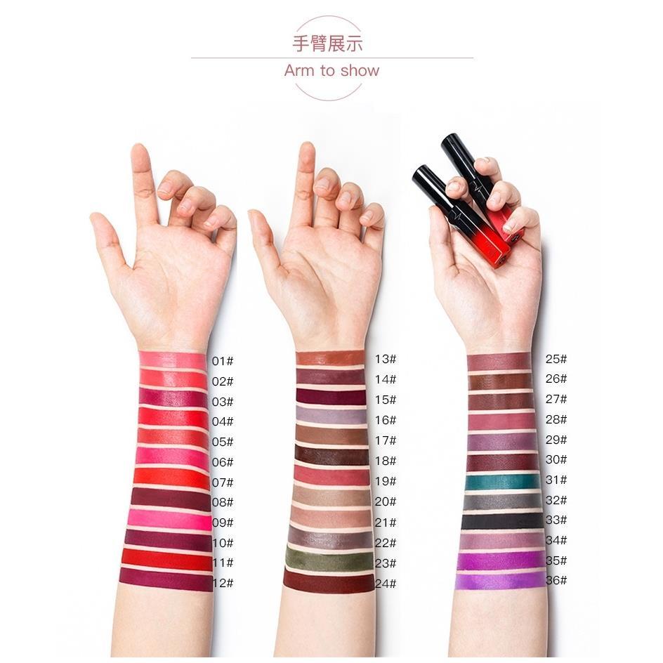 Son Lì Tông Màu Đất / Nâu / Cà Phê / Đen / Nâu / Nâu / Nâu / Nâu / Đất Kiểu Dáng Tiện Dụng