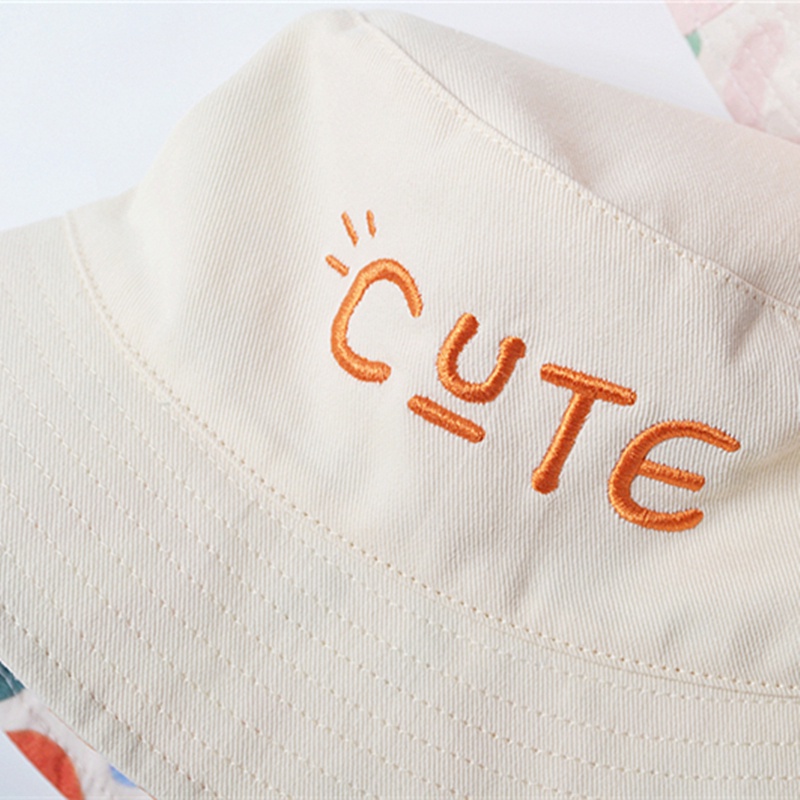 Mũ Tai Bèo Vải Cotton Hai Mặt Chống Nắng Thời Trang Cho Bé Từ 3-7 Tuổi