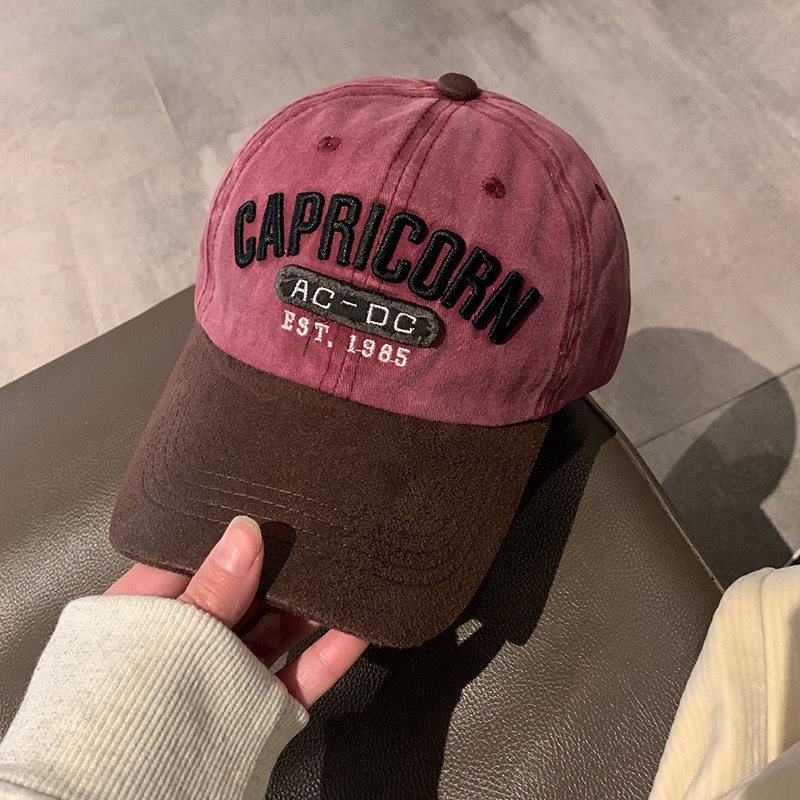 Mũ Lưỡi Trai Thêu Chữ Phong Cách Thời Trang Mới Cho Nữ