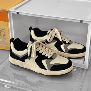 Giày sneaker nam đế cao su non, giày nam hot trend 2023