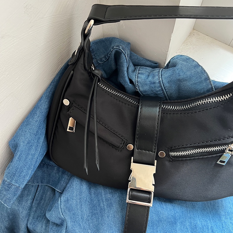 Ielgy Túi Đeo Vai Khóa Kim Loại Hình Đa Năng Hợp Thời Trang Cho Nữ