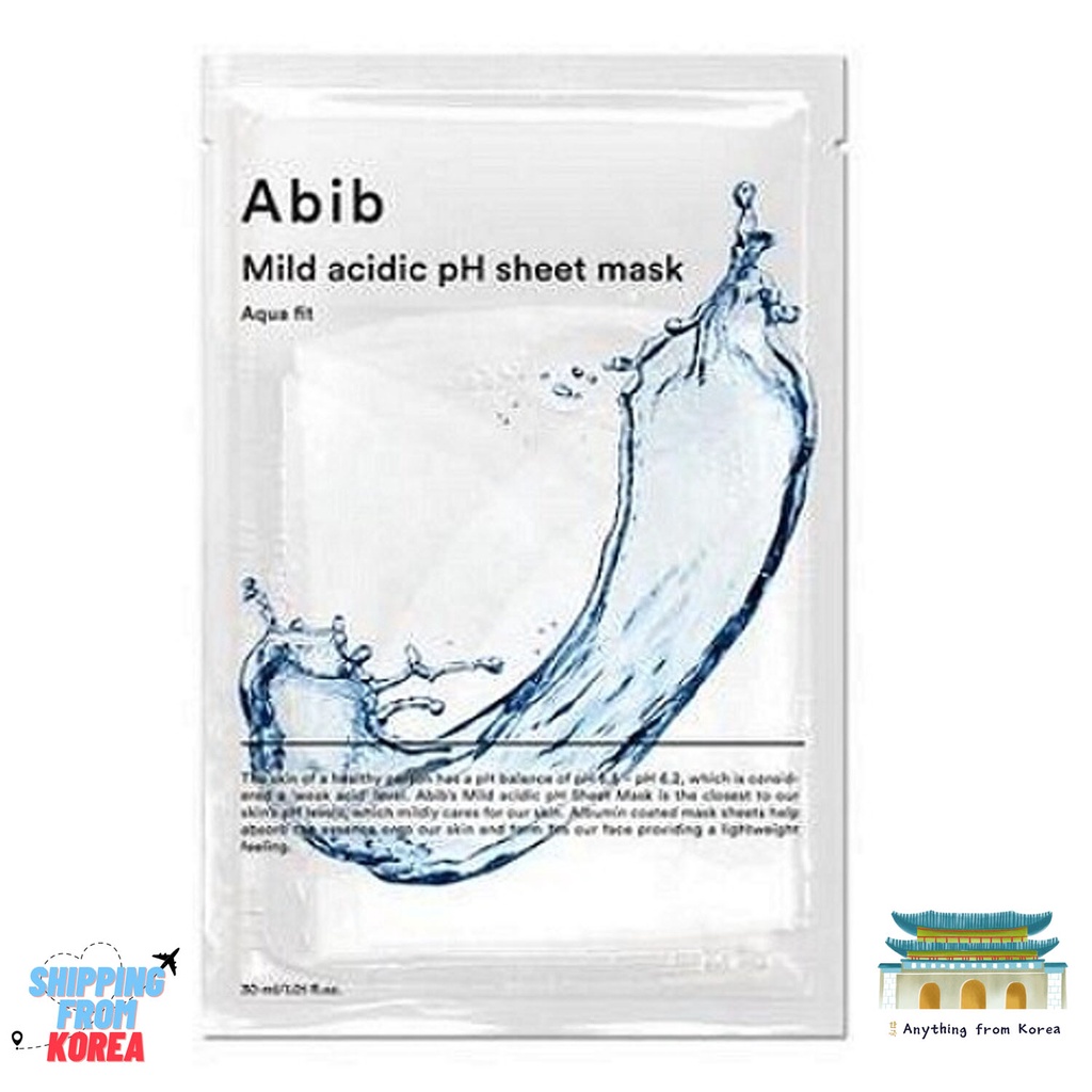 [Abib] Mặt Nạ Axit Abib Dịu Nhẹ Dưỡng Ẩm Da Mặt 1ea