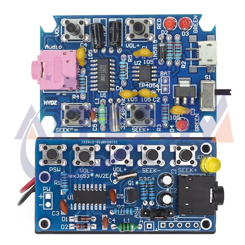Mô Đun Thu Sóng Radio FM Không Dây PCB 76MHz-108MHz DC 1.8V-3.6V