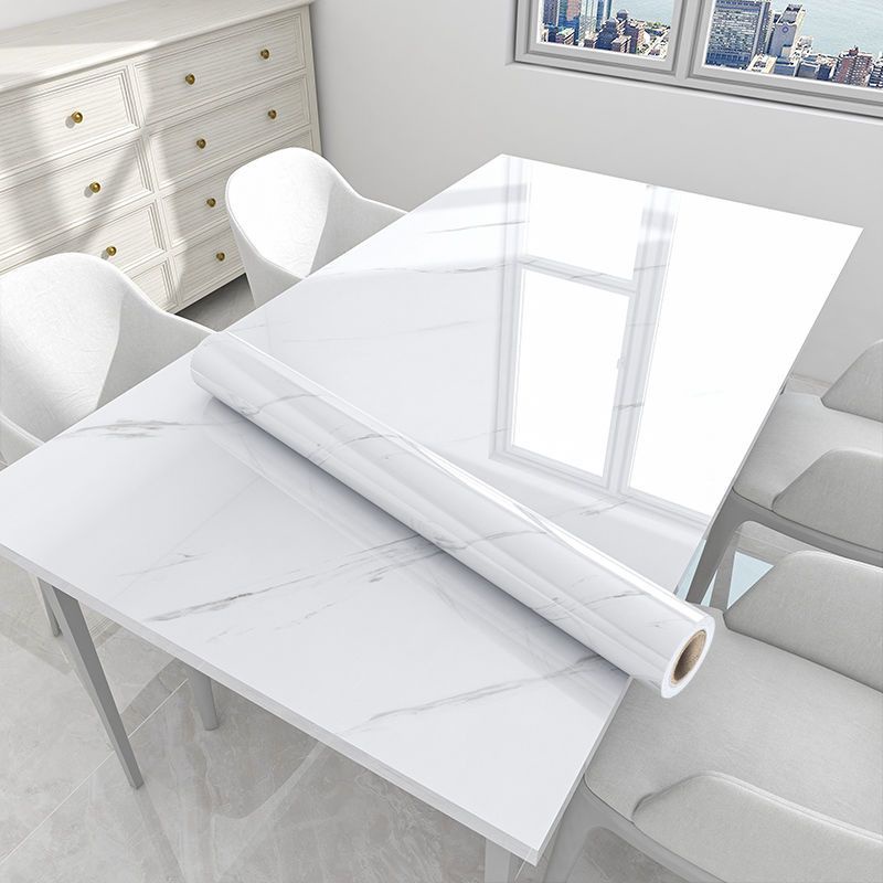 Miếng Dán Trang Trí Bàn Ăn Họa Tiết Đá Hoa Cương Chống Thấm Nước / Dầu / Bỏng Tiện Dụng