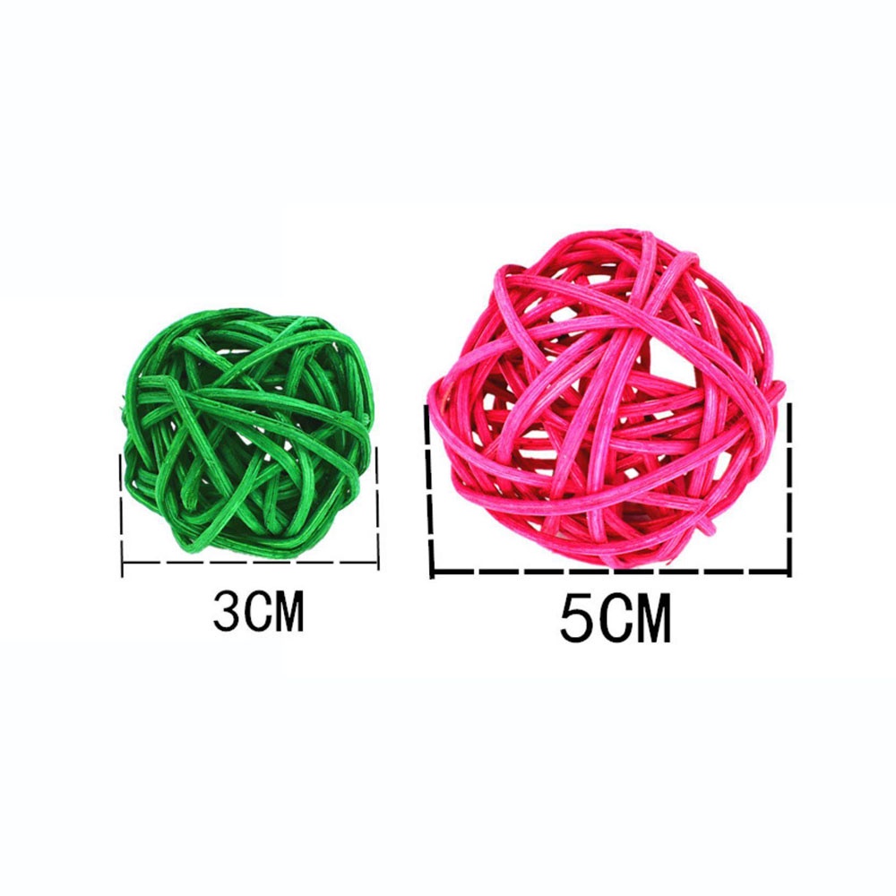 Đồ Chơi Ván Trượt Ba Màu Sắc Có Chuông Cho Vẹt