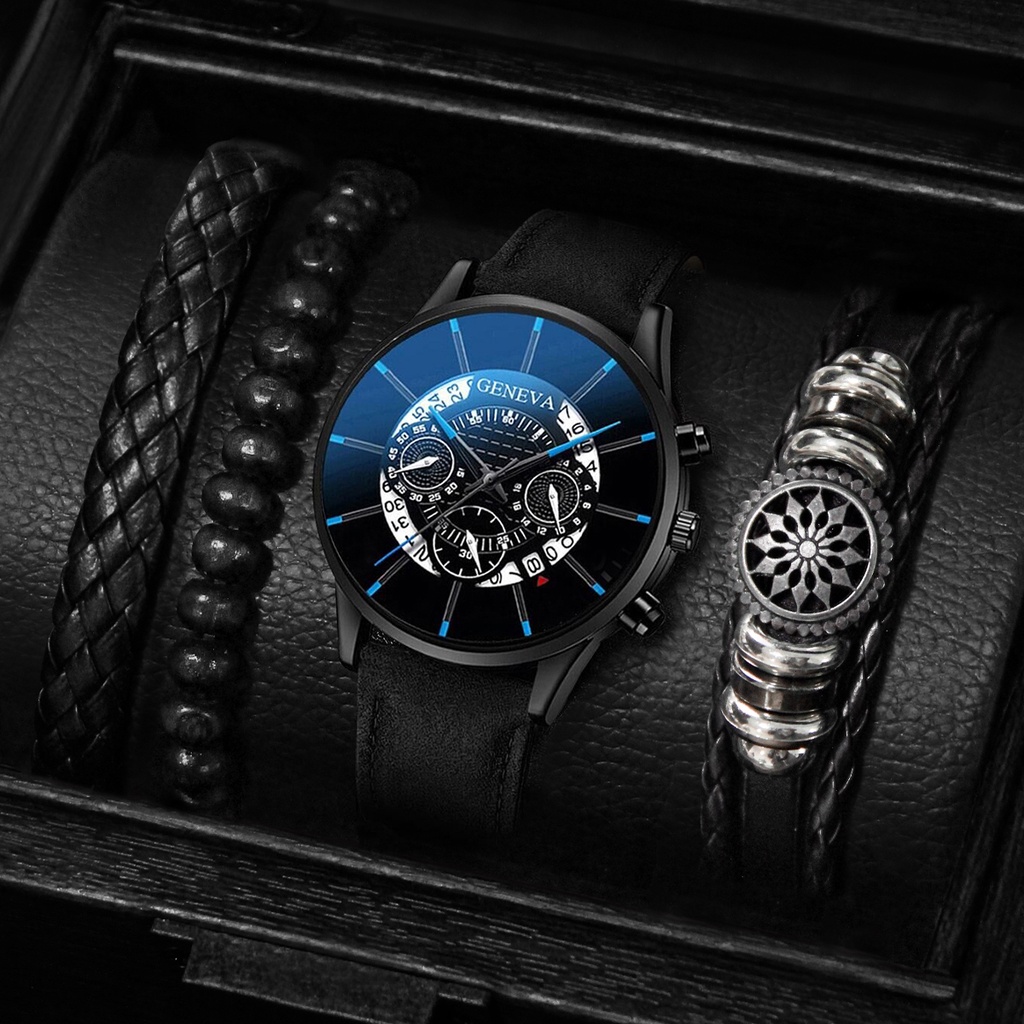 Đồng Hồ Geneva Dây Da Thời Trang Công Sở Cho Nam | BigBuy360 - bigbuy360.vn