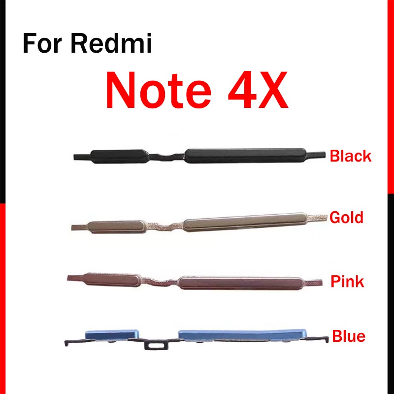 Nút Nguồn Và Nút Âm Lượng Thay Thế Chuyên Dụng Cho Xiaomi Redmi Note 3 4 4A 4X