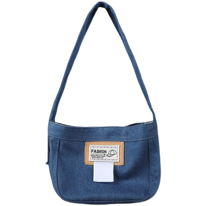 Túi Đeo Chéo Nhỏ Bằng Vải Canvas Phong Cách Thời Trang Đường Phố Đơn Giản Dành Cho Bé Trai Bé Gái