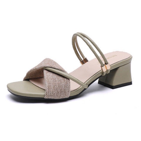 Sandal Cao Gót Thiết Kế Mới Thời Trang Mùa Xuân Dành Cho Nữ