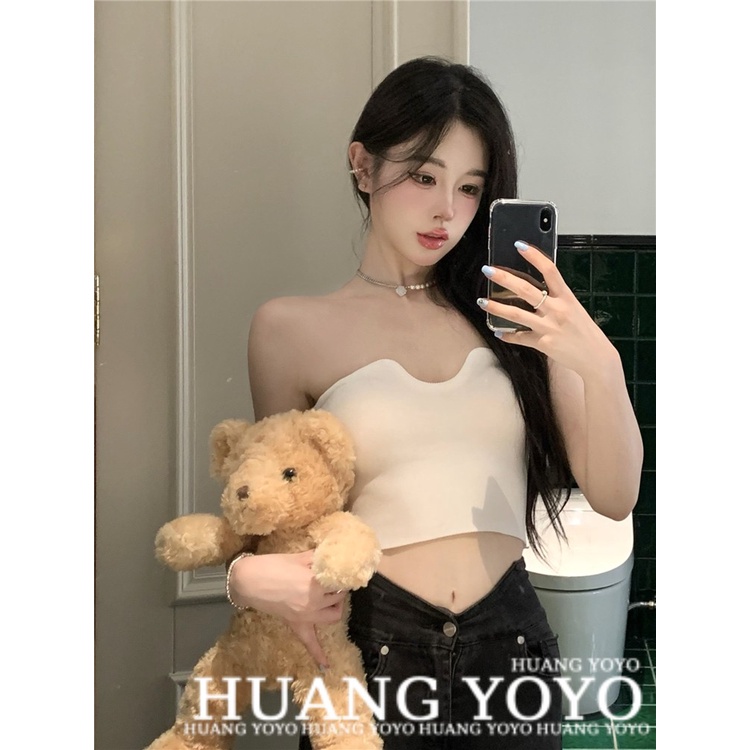 Áo Croptop Dệt Kim Màu Sắc Đa Dạng Thời Trang Mùa Hè Quyến Rũ Cho Nữ