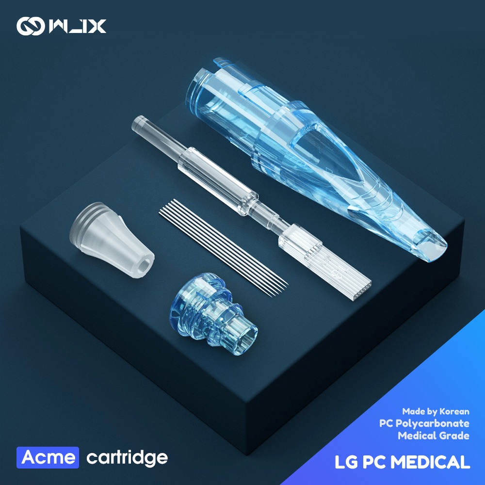 Set 10 Kim Xăm Vĩnh Viễn WJX RL Dùng Một Lần Cho Máy Xăm