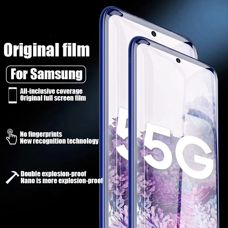 Miếng Dán Bảo Vệ Màn Hình HD Hydrogel Cho Samsung S21 S23 S22 Ultra S23 Plus Galaxy Note 20 Ultra S20 FE