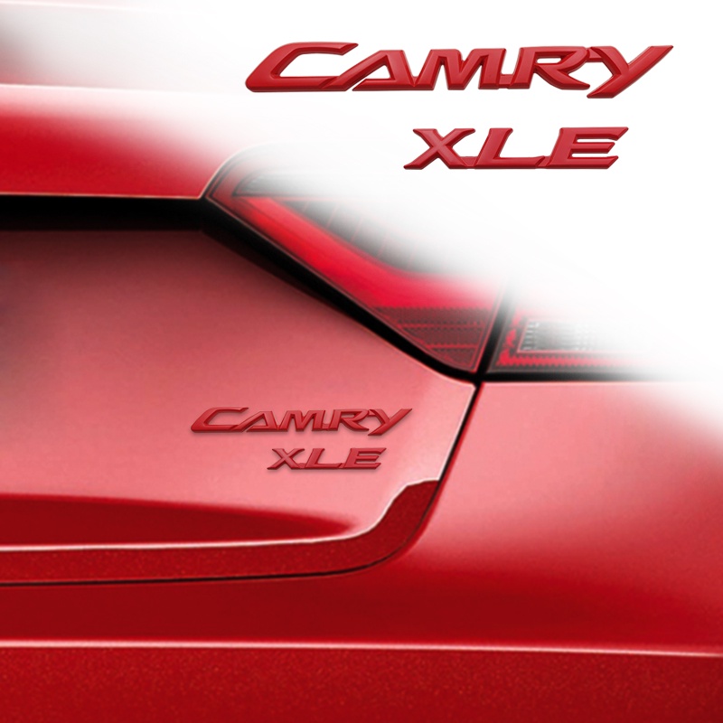 Nhãn Dán Kim Loại Trang Trí Thân Xe Hơi Toyota Camry Xe Hơi Thể Thao TRD