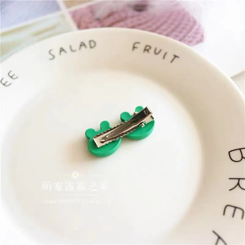 Kẹp Lông Hình Mắt Kính 3cm Cho Thú Cưng