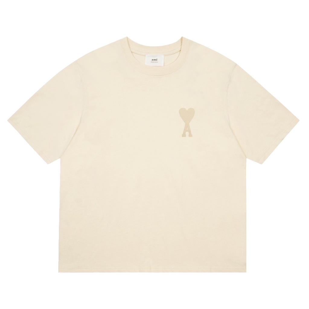 ❤️❤️❤️ Áo Thun Tay Ngắn Thêu Chữ A-MI Love Mới Cho Nam Và Nữ