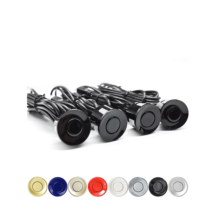 1 Bộ Cảm Biến Đậu Xe 22mm Màu Đỏ/Xanh/Vàng/Trắng/Vàng/Đỏ/Xanh Dương Cho Xe Hơi