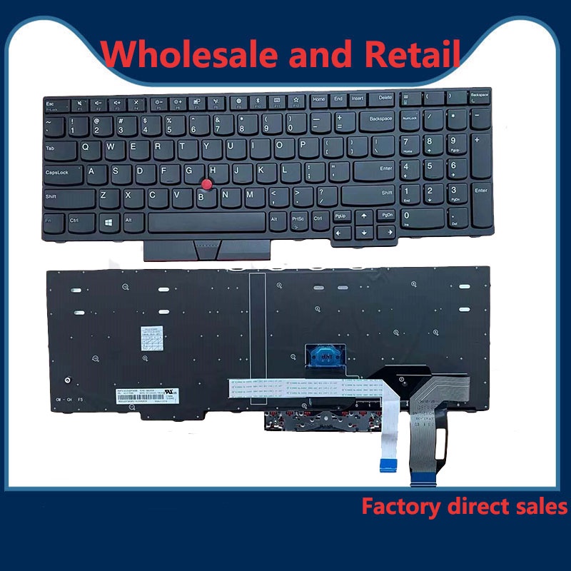 Lenovo ThinkPad E580 E585 L580 T590 E590 E595 P52 P53 P72 P73 Laptop  Bàn phím máy tính xách tay